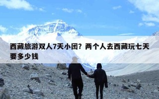 西藏旅游双人7天小团？两个人去西藏玩七天要多少钱